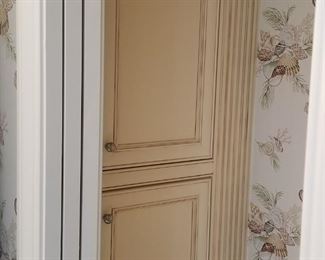 Pantry (matching cabinetry in master bathroom)