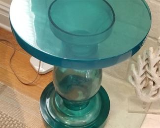 Glorious glass accent table