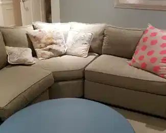 Room & Board sectional couch detail