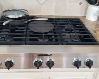 KitchenAid gas cooktop