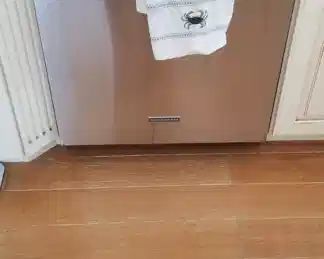 KitchenAid dishwasher with stainless steel interior