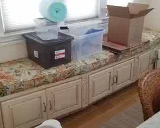 Built-in window seat