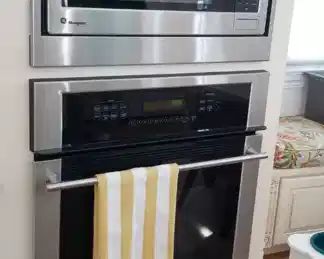 GE Monogram microwave oven (may not work) & GE Monogram wall oven