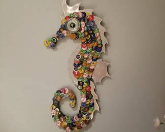 Seahorse artwork