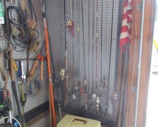 Assortment Fishing Rods