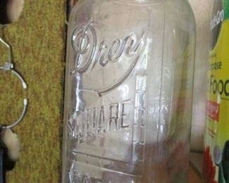 Drey Square Mason Jar