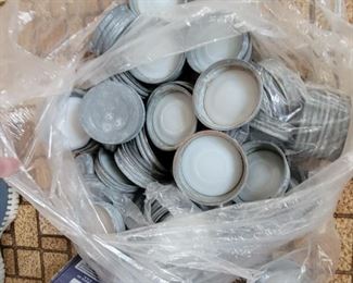 Vintage canning lids
