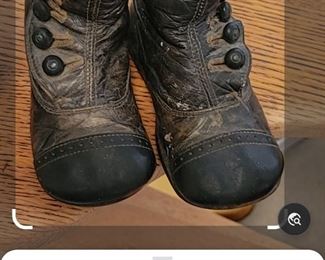 Turn of the 20th century child boots