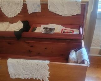 Cedar lined chest