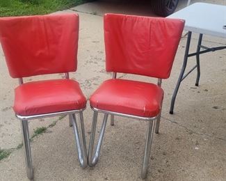 50s chairs (set of 2)