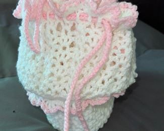 HAND KNIT BABY  GIFT