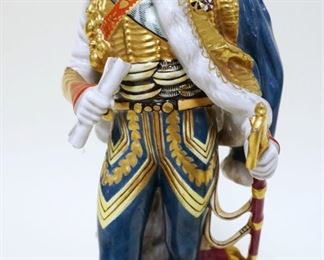 1015	CAPODIMONTE FIGURE OF A SOLDIER, APPROXIMATELY 10 IN HIGH
