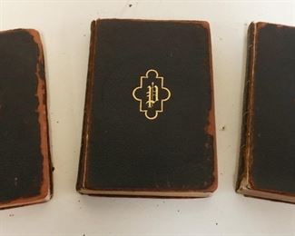 1018	3 VOLUME SET THE WORKS OF EDGAR ALLEN POE, COVERS WORN
