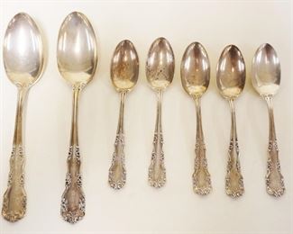 1035	LOT OF STERLING SPOONS, 7.7 OZT
