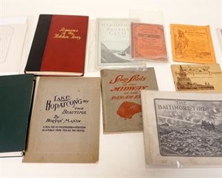 1065	LOT OF TURN OF THE CENTURY SOUVENIR & HISTORY BOOKS
