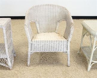 1106	3 PIECES WICKER PATIO FURNITURE
