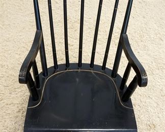 1119	CHILDS PAINT DECORATED HITCHCOCK ROCKER
