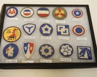 1184	US MILITARY PATCHES LOT ASSORTED VINTAGE PATCHES

