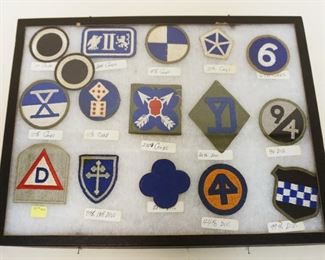 1185	US MILITARY PATCHES LOT ASSORTED VINTAGE PATCHES

