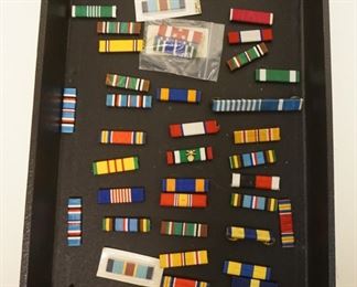 1191	LOT OF US MILITARY SERVICE RIBBONS

