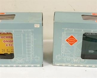 1222	RAILWAY EXPRESS AGENCY TRAIN CARS REEFER CAR & TRUSS REEFER
