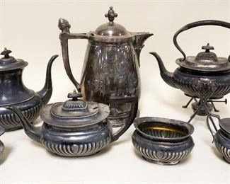 1236	ASSORTED VICTORIAN SILVERPLATE
