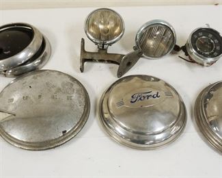 1256	LOT OF VINTAGE AUTOMOBILE PARTS
