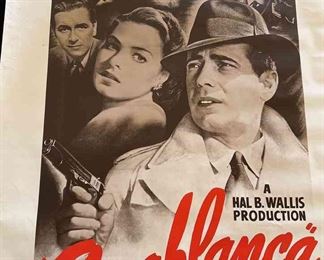 Casablanca Movie Poster