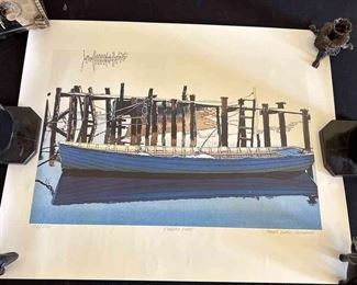 James Ward Newmann Piners Punt Print