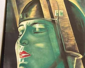 Metropolis German Reproduction Movie Poster