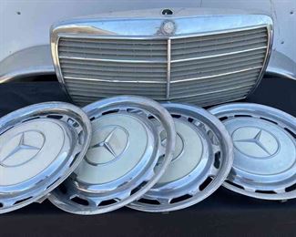 Mercedes Hub Cabs 300 500 550 Sl Mercedes Grill
