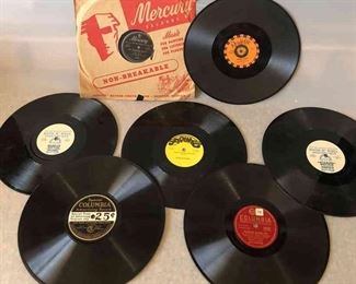 Records 78s Vinyl Lot