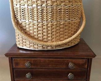 Spool Cabinet Sewing Basket