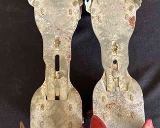 Vintage Union Metal Roller Skates