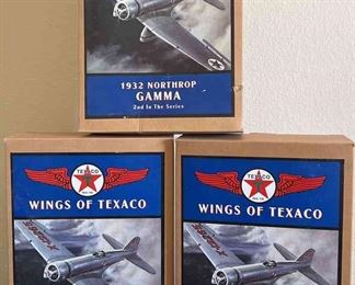 Wings Of Texaco 1932 Northrop Gamma Model Airplane Coin Banks