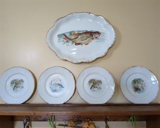 Knowles fish plates set