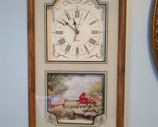 Country style clock