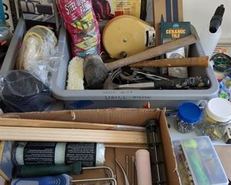 Painting supplies & other tools