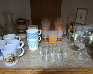 Glasses and mugs