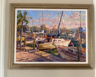 IGOR KOROTASHI OIL PAINTING 41 1/2”X53”