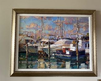 IGOR KORORASKI OIL PAINTING 42”X54”