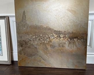 MARTHA STURDY ‘ACID ON METAL’ 41 1/2”X41 1/2”