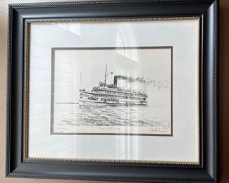 FRAMED ART 20”X24”