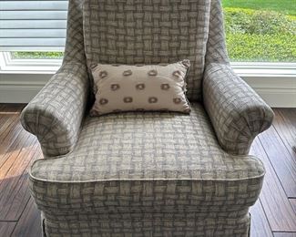 2ND CENTURY FURNITURE UPHOLSTERED ARMCHAIR