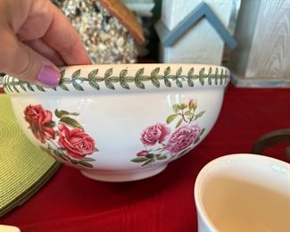 PORTMEIRION BOTANIC ROSES BOWL