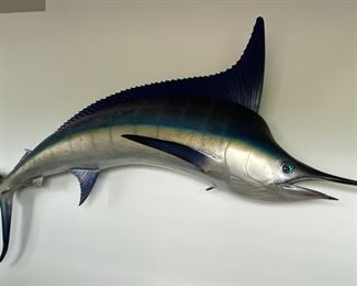 Professional Taxidermy Marlin Swordfish Mount