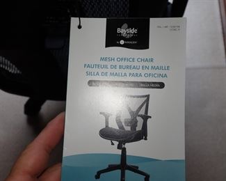 NEW OFFICE CHAIR BAYSIDE