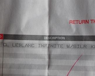CL LEBLANC INFINITE W/SILVER KEY 1995