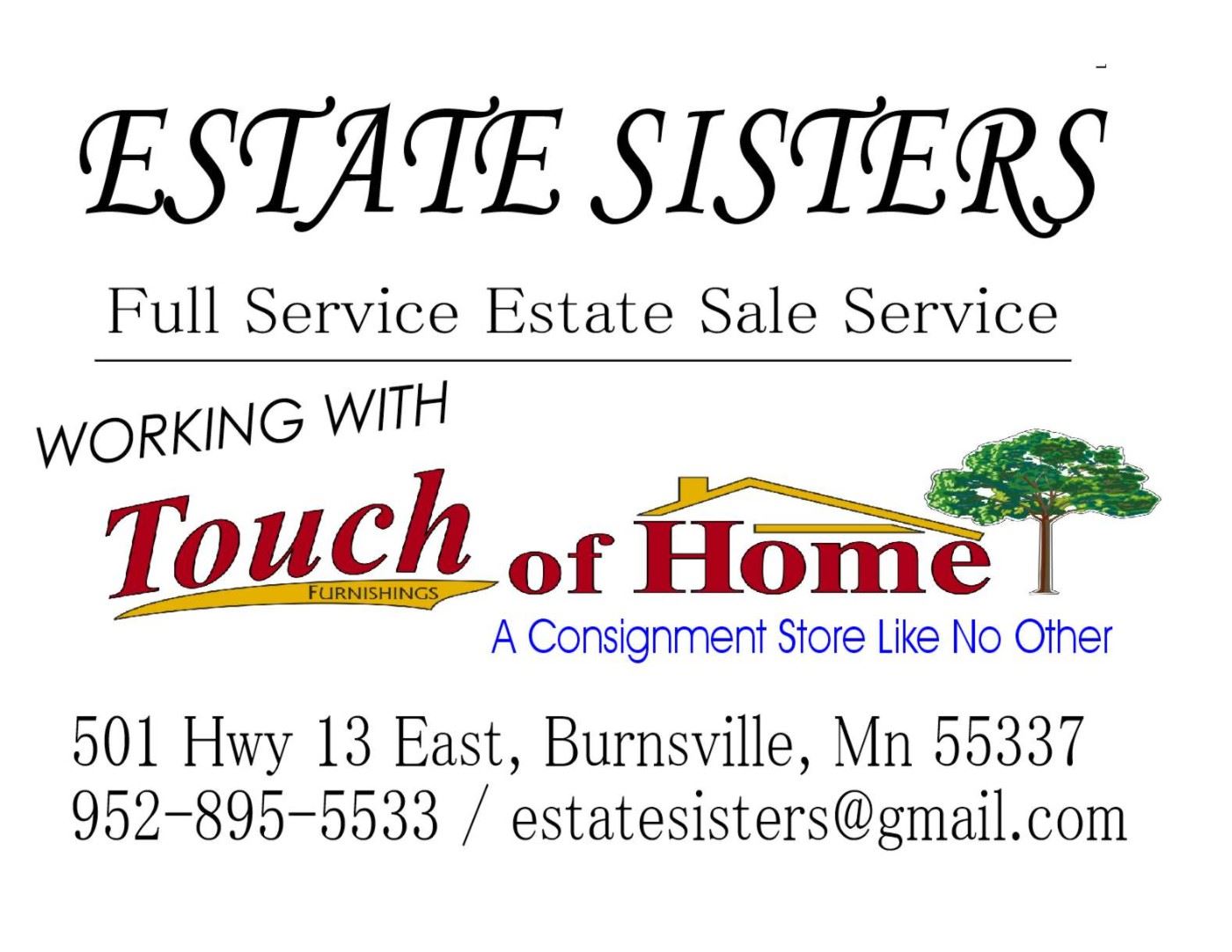 ESTATE SISTERS, Is a full Service Professional Estate Sales company. Estate Sisters provides turnkey services for those who need to liquidate their property.