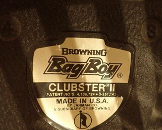 BROWNING BAG BOY CLUBSTER / MADE IN USA / BY JARMAN CO.